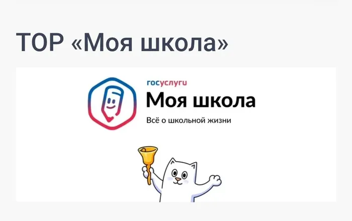 ТОР МОЯ ШКОЛА